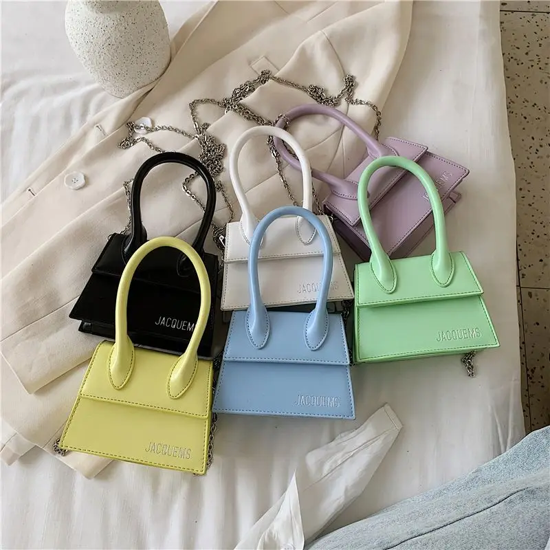 

The Lasted Fashion Portable Mini Handbag Shoulder Bags For Women Kids Purses Handbag Purse With High Sales, White, yellow, purple, green, blue, black