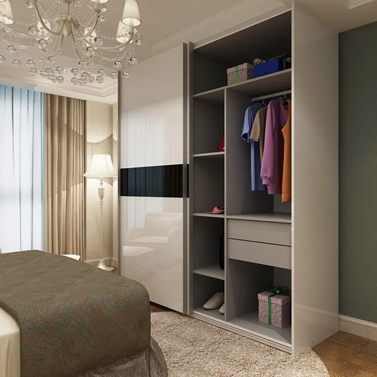 Modern Simple Sliding Wardrobe Closet Organizer