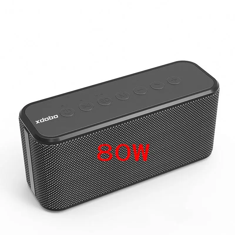 

XDOBO X8 Plus 80W Big Power Portable BT Speaker Wireless Deep Bass Column TWS Subwoofer Music Center Boombox Soundbar TF