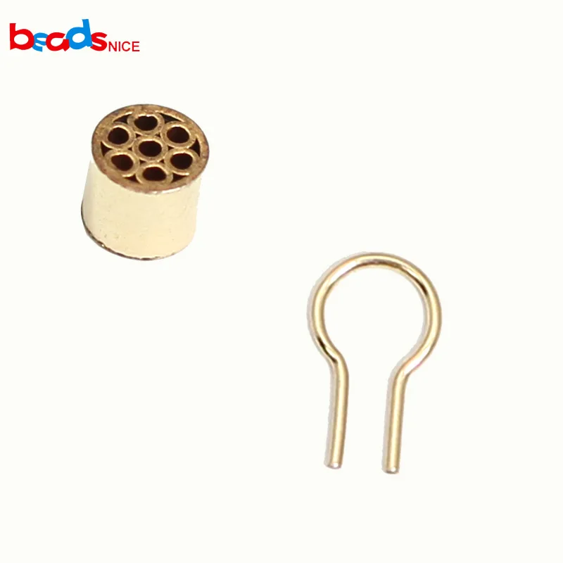 

Beadsnice 1 Set Gold Filled Crimp Tubes Connector for Jewelry Bracelet Necklace Making Jewellery Finding ID39847