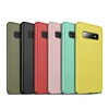 Luxury Mobile Phone Bags Wheat straw degradable an elastic Hybrid TPU phone case For Samsung galaxy s10 case