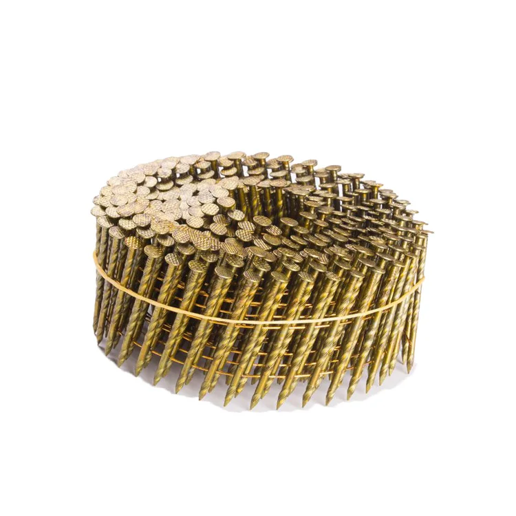 

Hot Sale coil roofing nails 1-1/4 galvanized or stainless steel strip nails