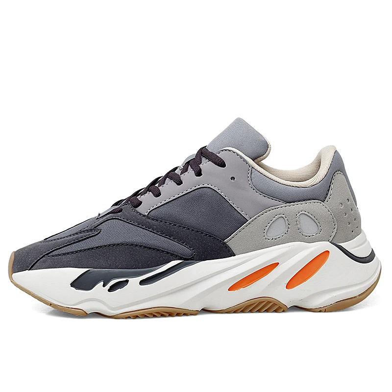 

2021 Latest Original High Quality Men Style Sports Shoes Running Sneakers Yeezy 700V2 Boy School shoes, As picture shown