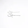 925 Silver Dangle Tassel Earrings With Hook Drop Clip Earrings Accessories Diy Earring Hook Pure Silver Earrings Finding