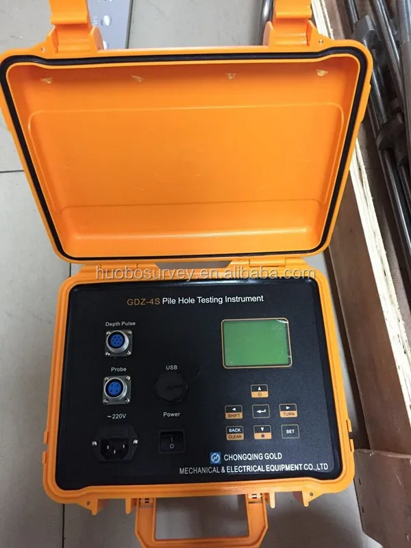 Pile Testing Instrument Electrical Caliper Logging Equipment 50m To