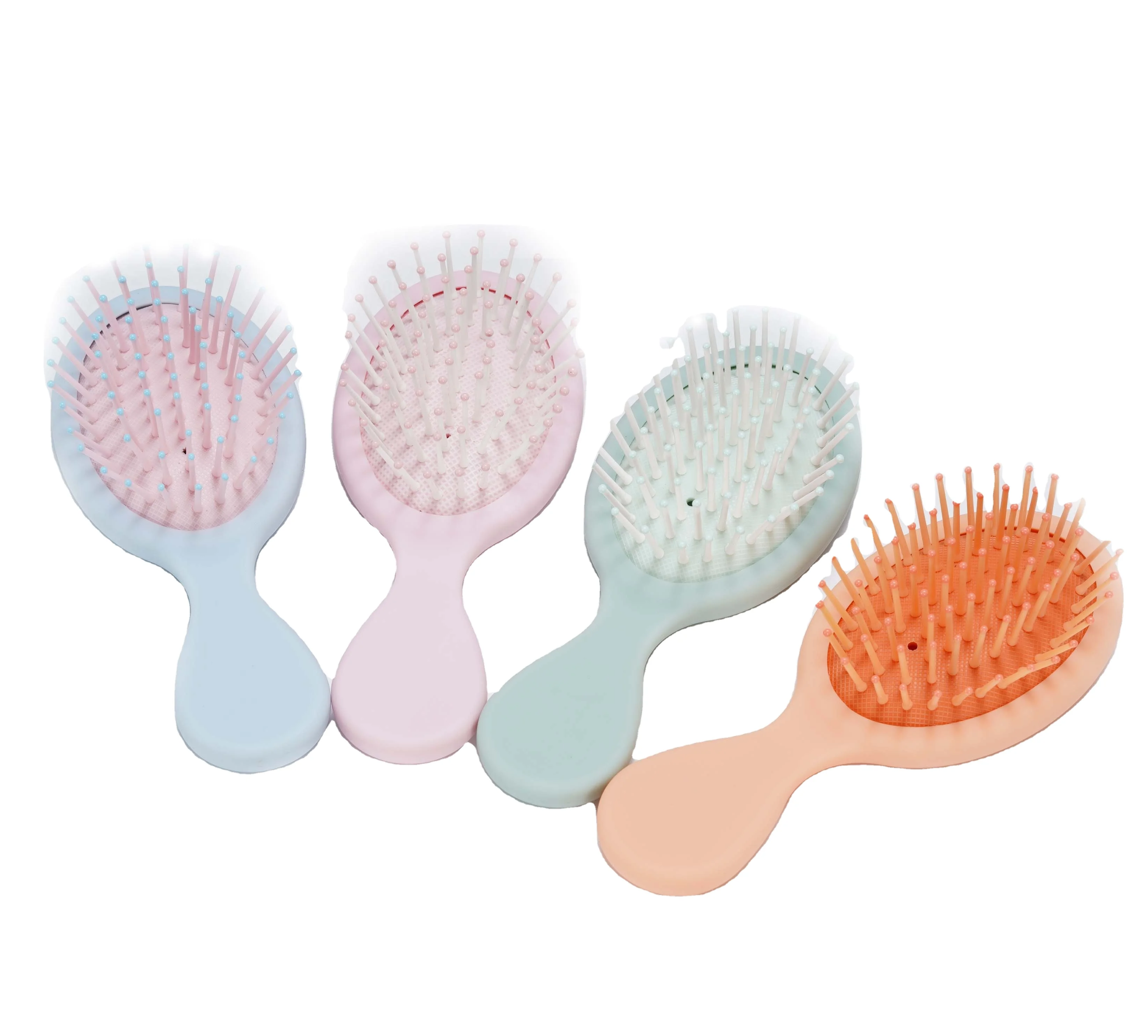 

HEYAMO Private Label Plastik Cepillo Pelo Ninos Hair Brush Detangling Kamm Bebek Peigne Cheveux Bambina Paddle Brush Hairbrush