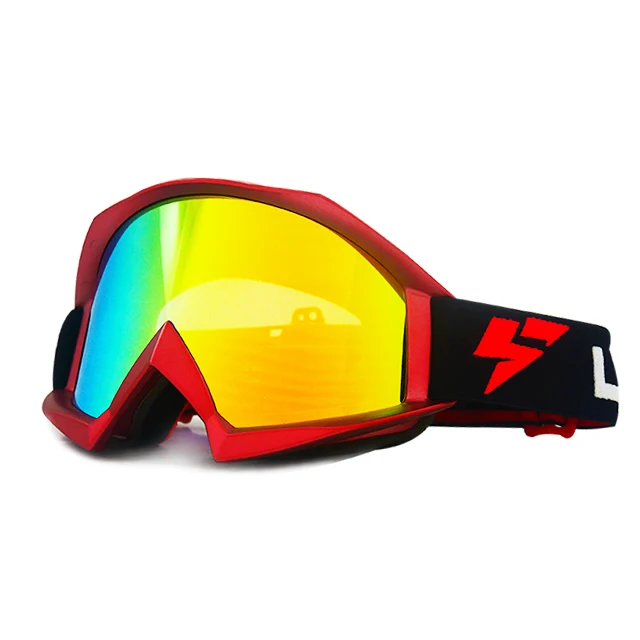 
Custom Stylish Motorcycle Motocross Goggles with Tear Off Posts 