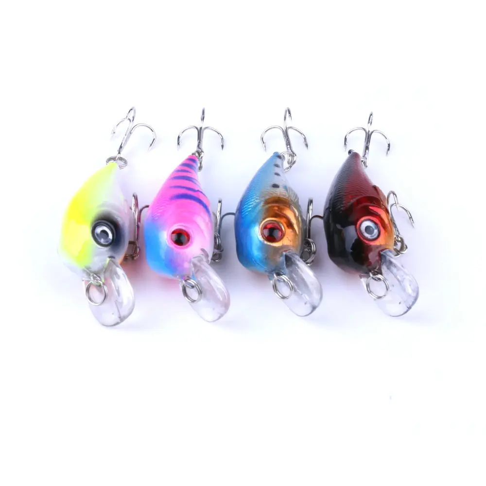 

fishing crank hard body bait fishing lures, 4 colors
