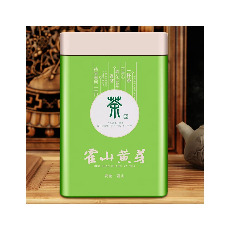 
Gift Box Metal Can Popular Selling Yellow Tea Huoshan Huangya 