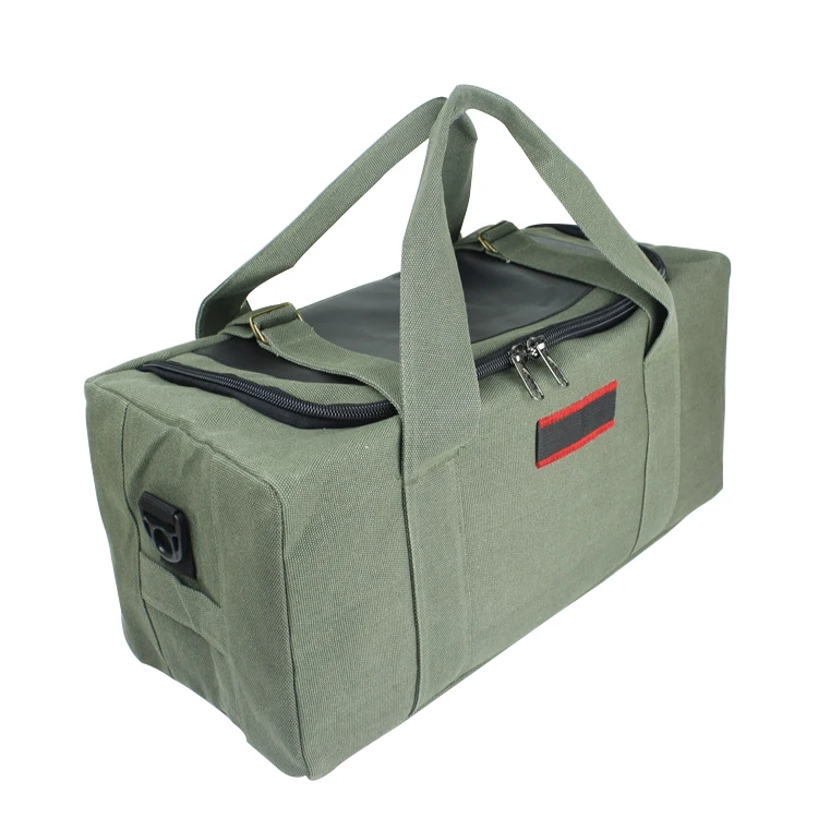 

Twinkle Large Capacity Thickened Handbag Portable Men Canvas Luggage Shoulder Bag With Custom Logo