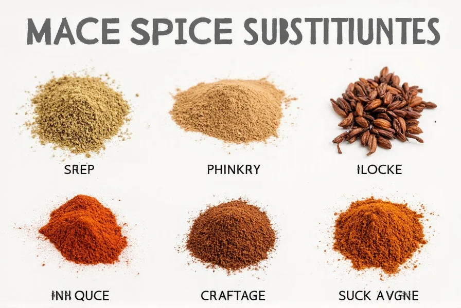Ground mace spice