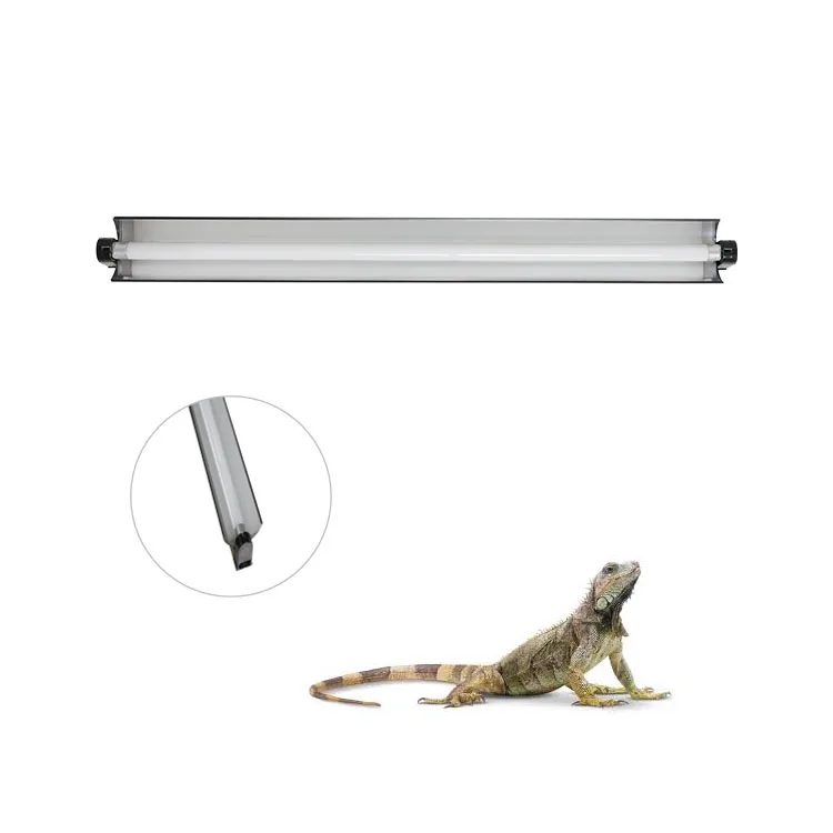 

T5 HO 24 inch fluorescent clear pet cage uvb lamp bulb led reptile light for reptile