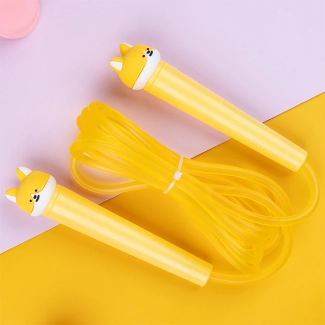 

Kids Bodybuilding Fitness Jump Rope Cartoon Speed Jump Rope in Stock, 2 colors
