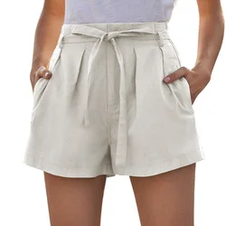 

Women High Quality Casual Cargo Shorts Loose Woman's Shorts With Pockets