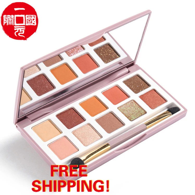 

Hot sale high pigment shimmer eye shadow palette with packaging