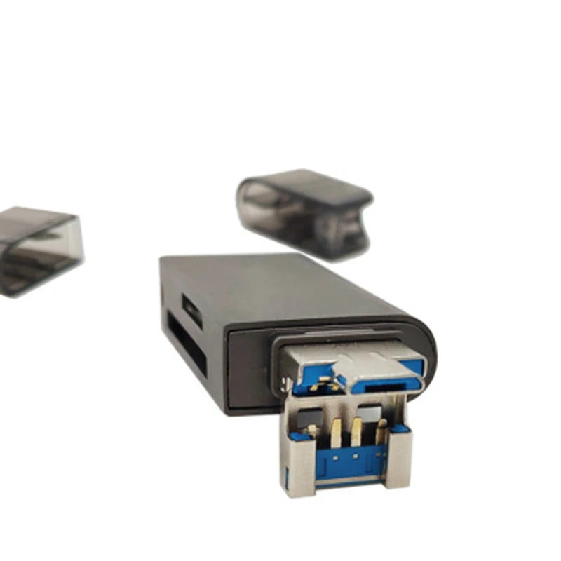 Logo Printing External otg Lector For Mobile And Pc Proximity Multi in 1 Code Usb Rfid Card Reader/Writer - ANKUX.COM
