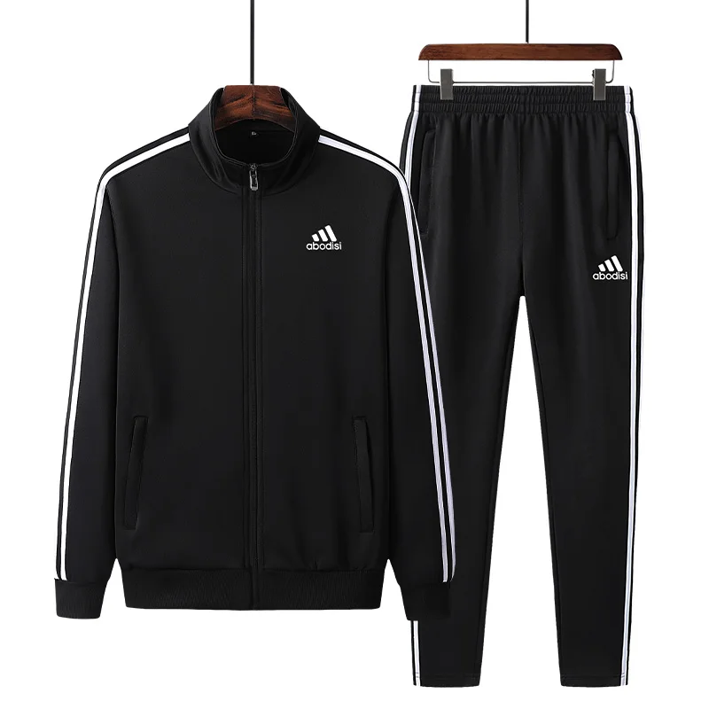 

Customized LOGO spring and autumn jacket casual sportswear suit, Red yellow gray blue black