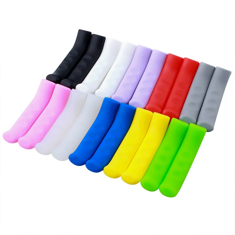 

Mountain Road Bicycle Brake Handlebar Folding Bike V Brake Grips Silicone Gel Cover Brake Handle Protector Sleeves Cover red, Black, red, blue, green, pink, purple, grey, white yellow
