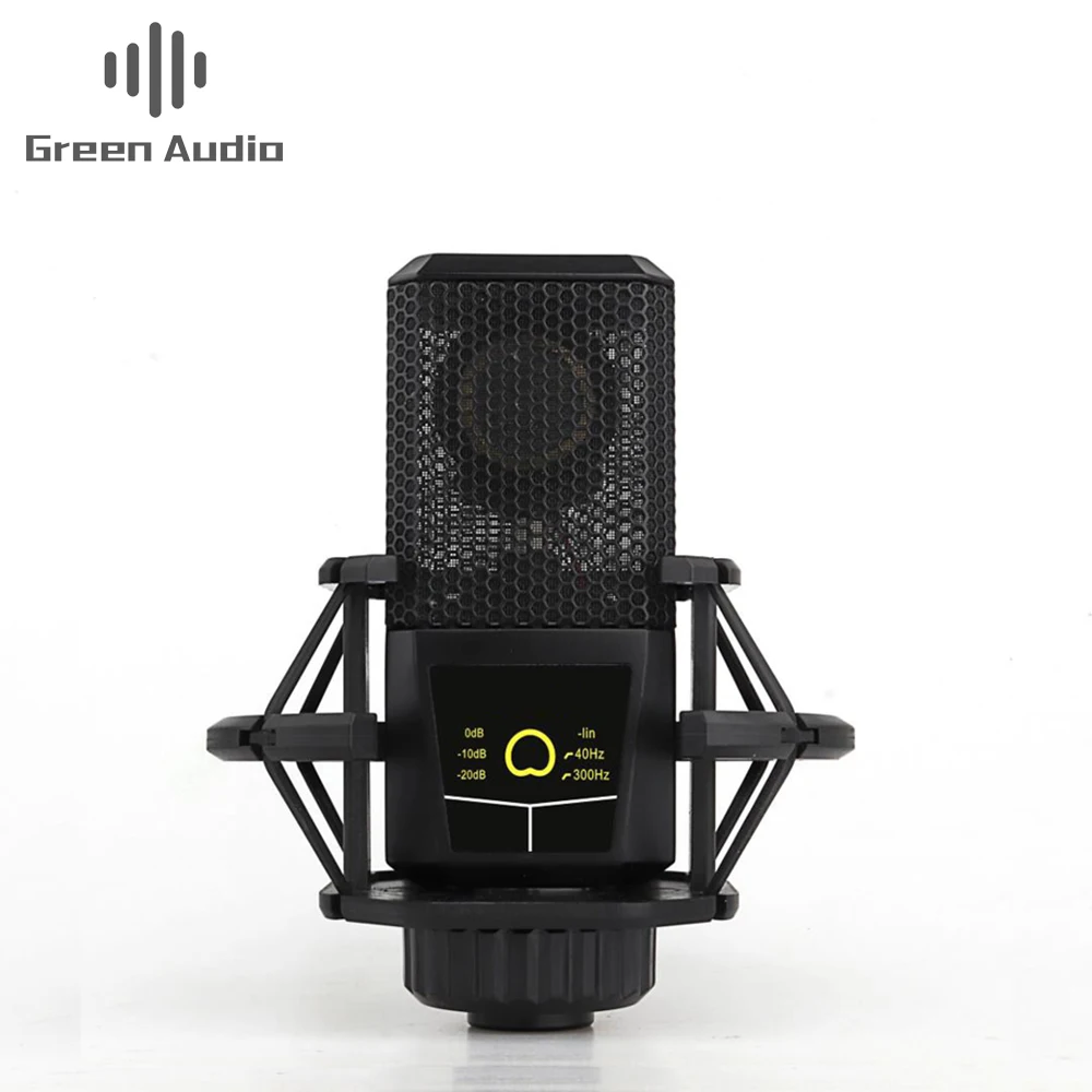 

GAM-240 Unidirectional Condenser Mic Sound Recording Dynamic Capacitor Studio Microphone, Black color