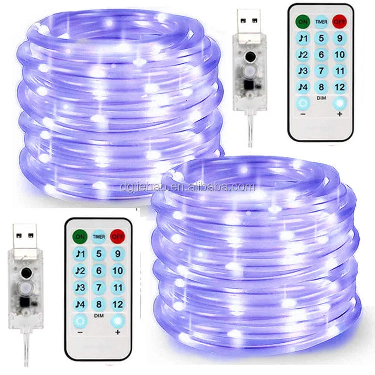 Remote Control Rope Lights 100 LEDs  led String Light for Wedding Party  Home Garden Bedroom Outdoor Indoor Wall Hang Lights