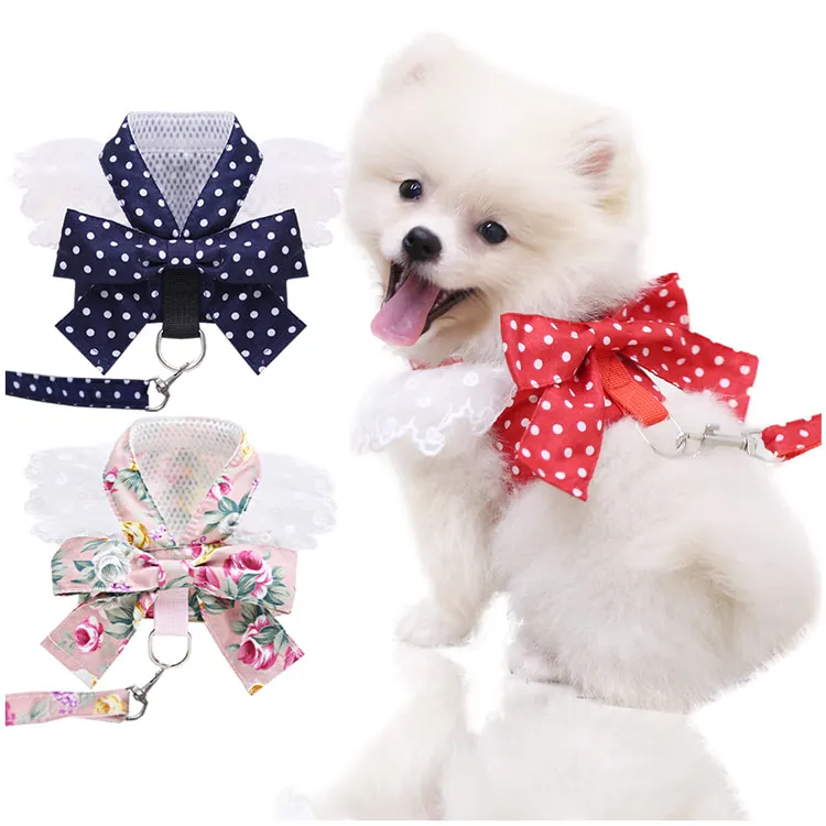 

Pet Product Small Dog Harness Middle Clothes Fashion Safe Chest Harness Dog Tow Rope, 3 colors