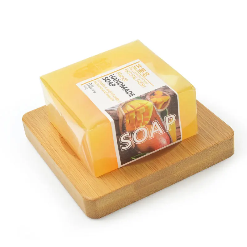 

Hot selling Plant Serum Natural Skin Care Olive Oil Shea Butter Coconut Oil Mango Handmade Soap