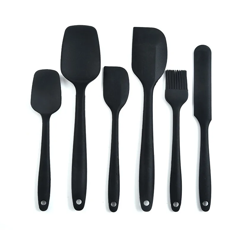 

12 Pieces In 1 Set Kitchen Gadgets Tools Stand Kitchenware Spatula Silicone Cooking Utensils Set Long Handles