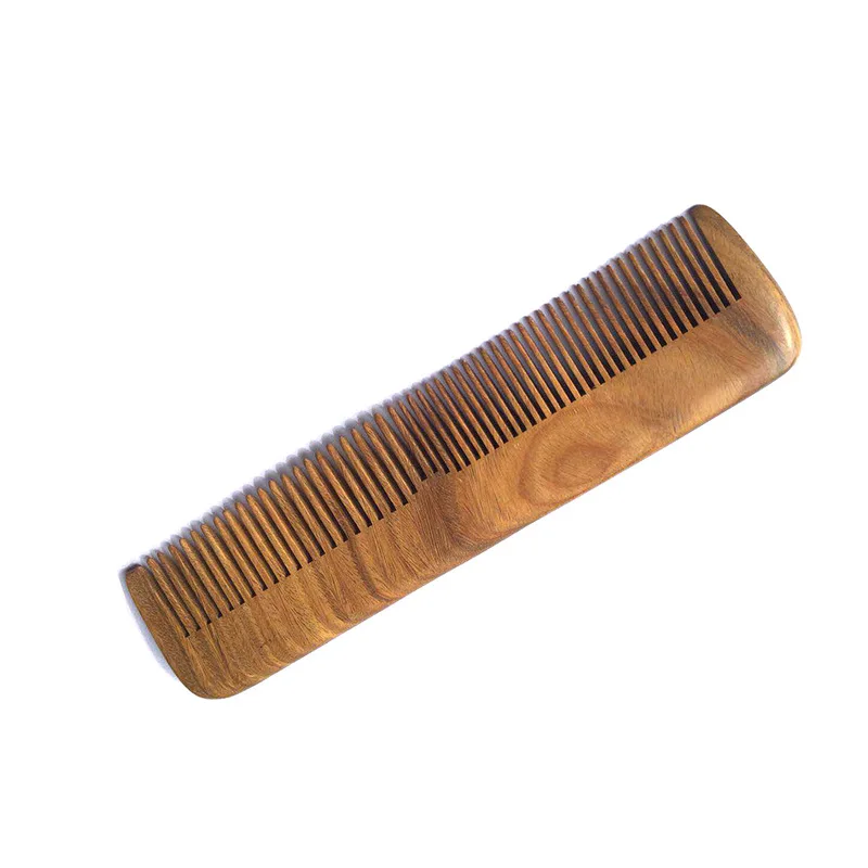 

Eco-Friendly Natural Wood Comb Green Sandalwood Wooden Hair Lice Comb For Use With Balms Oils Perfect Wooden Hair Comb