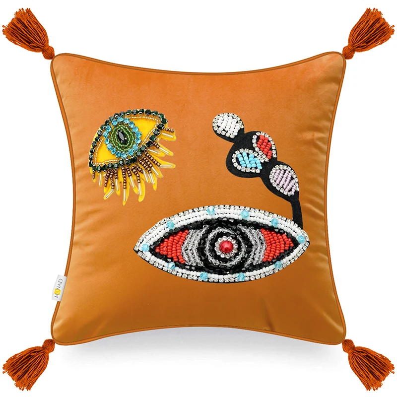 Evil eye hotsell pillow anthropologie