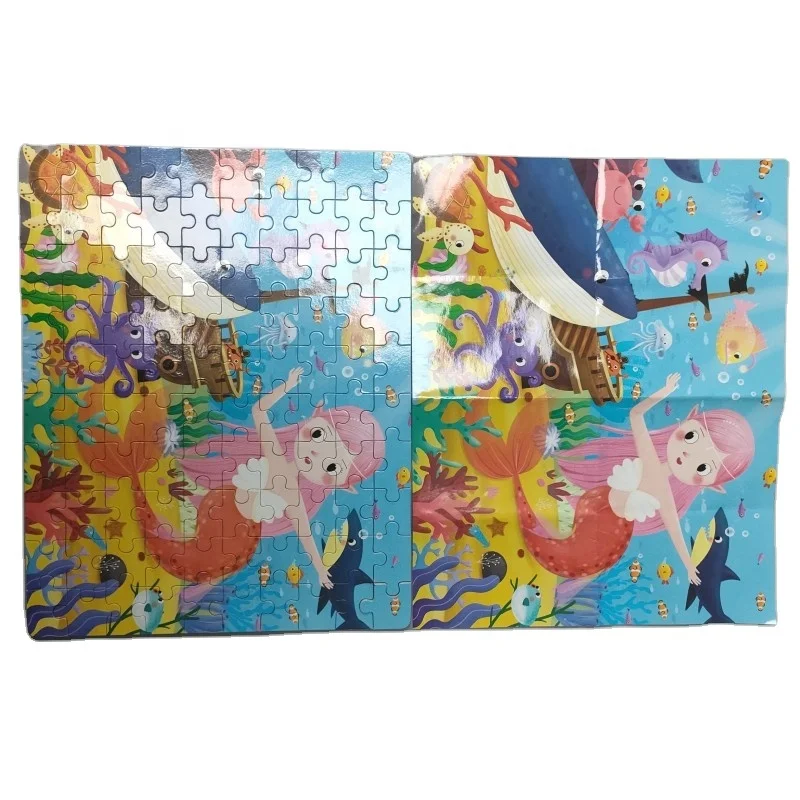 

Free Sample Custom Design Paper Toy Adult Puzzle Games 100 500 1000 2000 Pieces Jigsaw Puzzle For Kids