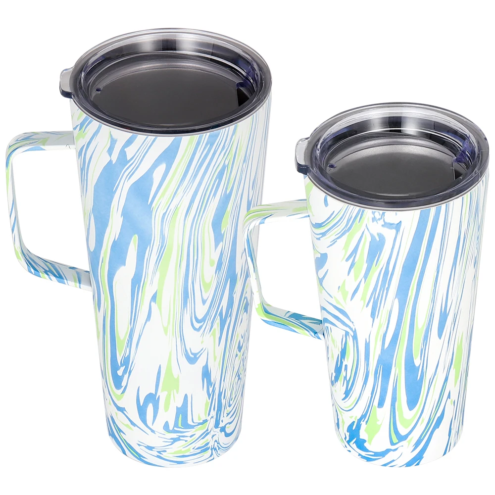 

Hot Sales 2021 Top Seller Stainless Steel Travel Wine Tumbler Cup Coffee Mug With Handle, Customized color