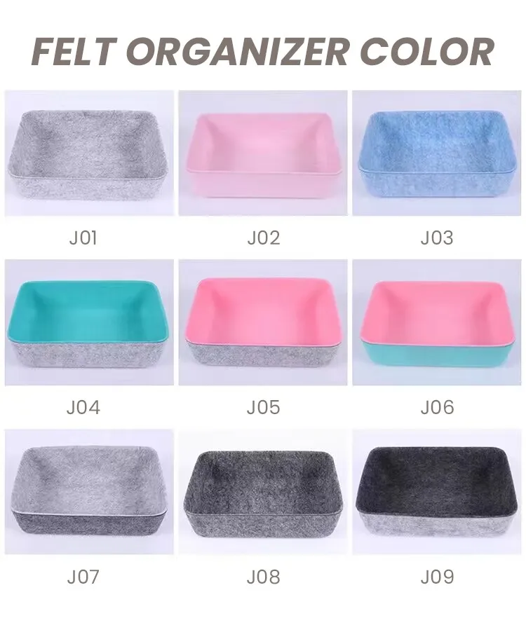 Felt Tray Color Options