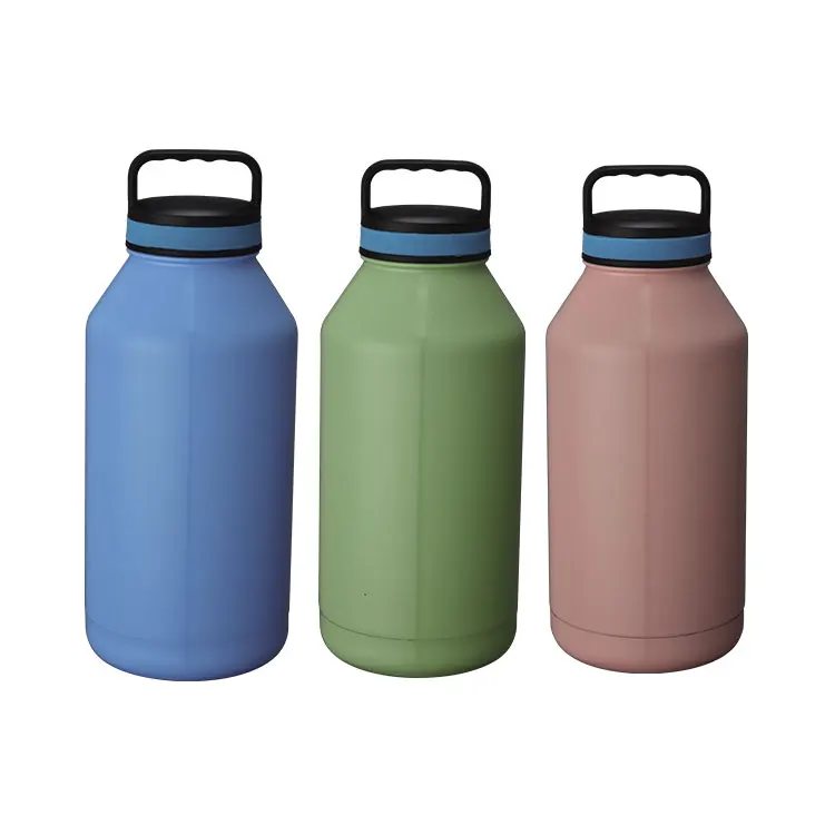 

304 Stainless Steel Double Wall 36 Hours 2.2 Litre 64 Oz Insulated Water Bottle