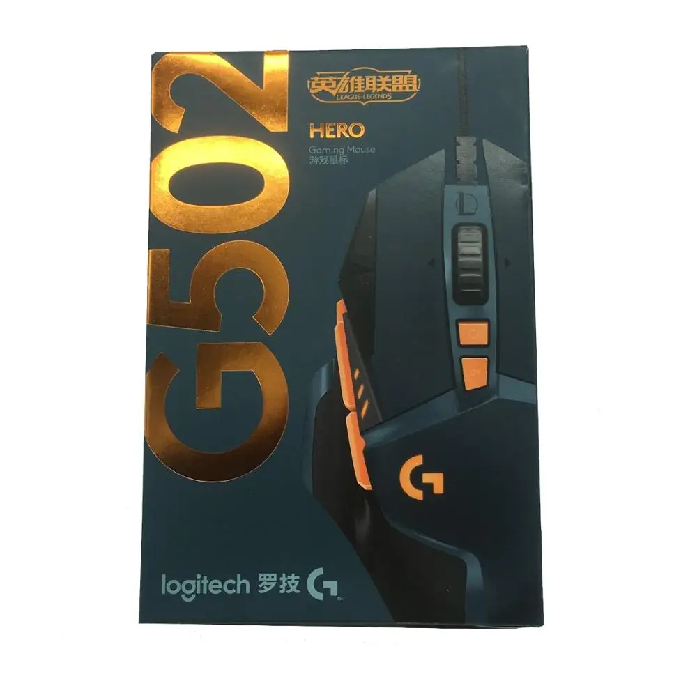 

Original Logitech Mouse G502 Hero (LOL) Limited Edition 16000DPI /G502 Professional Gaming Mouse 12000DPI RGB Proteus Spect