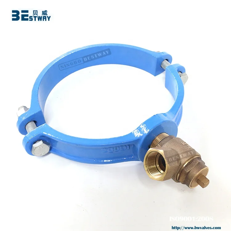 
BWVA Short delivery date top quality pipe saddle clamp 