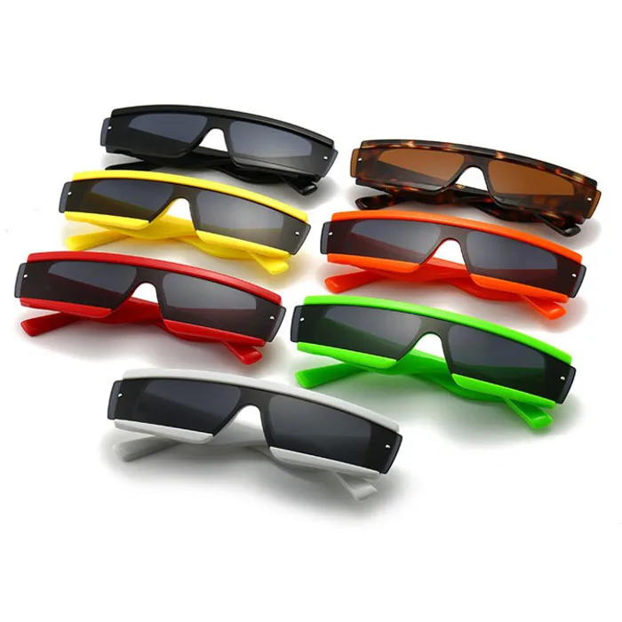 

Hot fashion vintage sunglasses for men good quality white pink PC frame womens sunglasses trendy, 7 color for selection