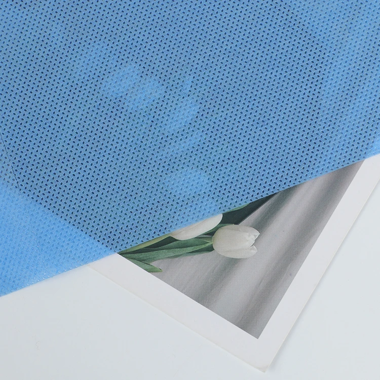 
Medical use dustproof breathable pp sms spunbonded nonwoven fabric 