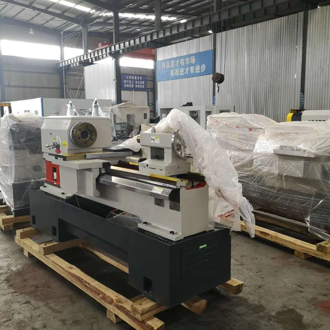 
3-year warranty best-sold senior precision CK6140 high speed Series cnc flat bed lathe machine direct sale 