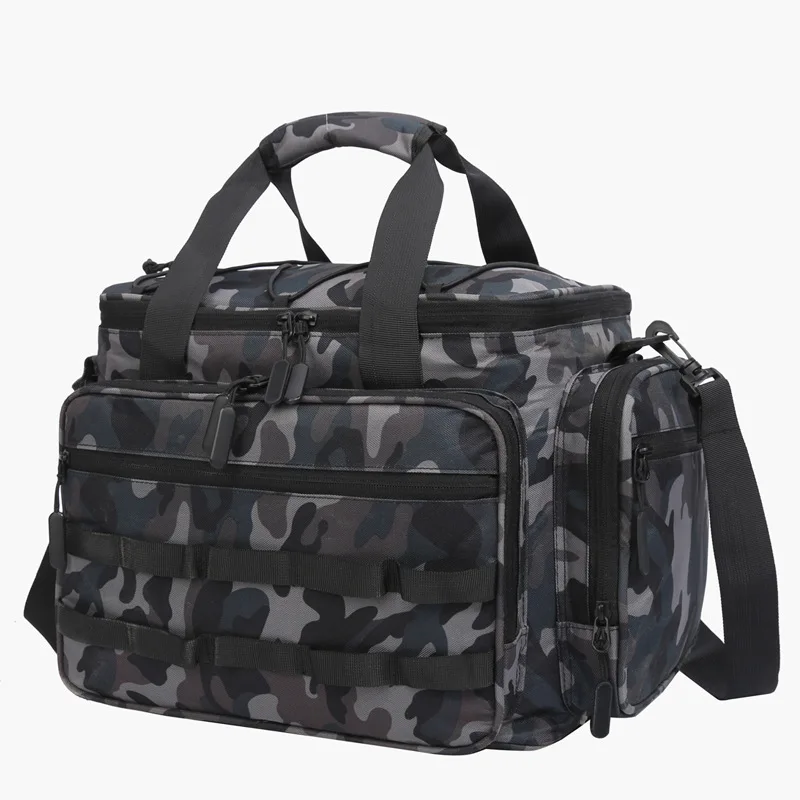 

Wholesale Customized Fishing Tackle Bag Polyester Fishing Bags