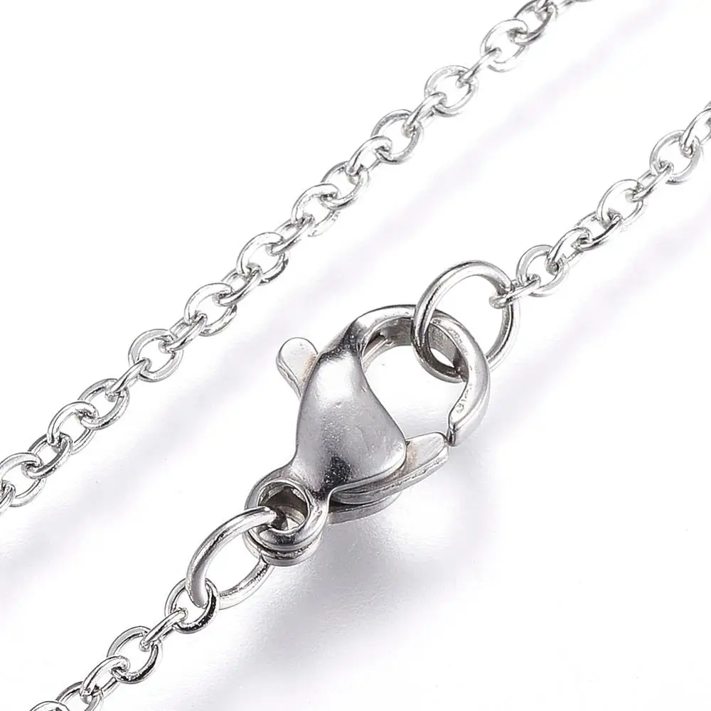
Pandahall Cubic Zirconia Earring Necklace Jewelry Set For Women And Girls Stainless Steel Jewelry Set 