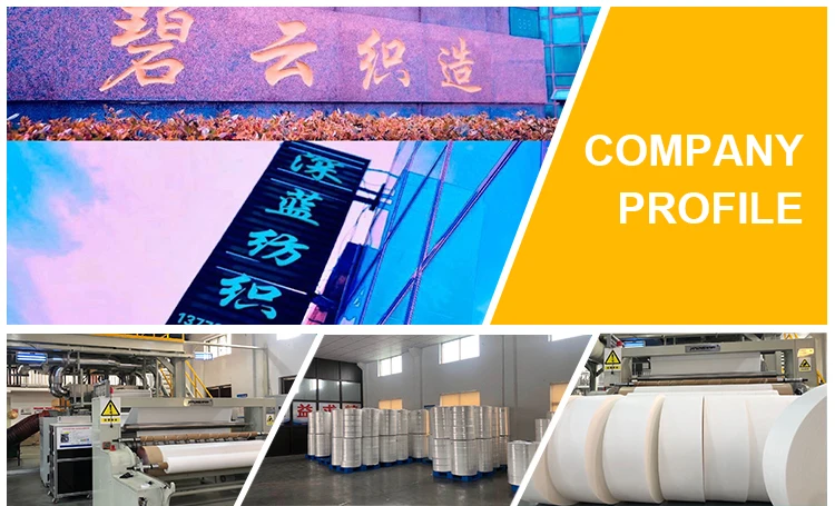 non woven fabric white