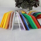 Supplier whosale price 3mm 5mm 6mm acrylic translucent for name plate
