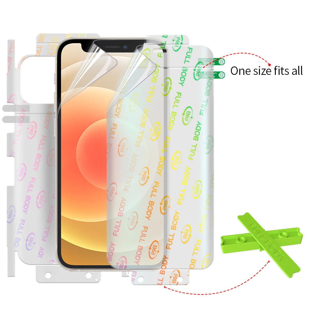 

9h 3d Full Curved Cover Wholesale Mobile Phone Flexible TPU Screen Protector For Iphone 12 Pro Max, Transparency 99% color