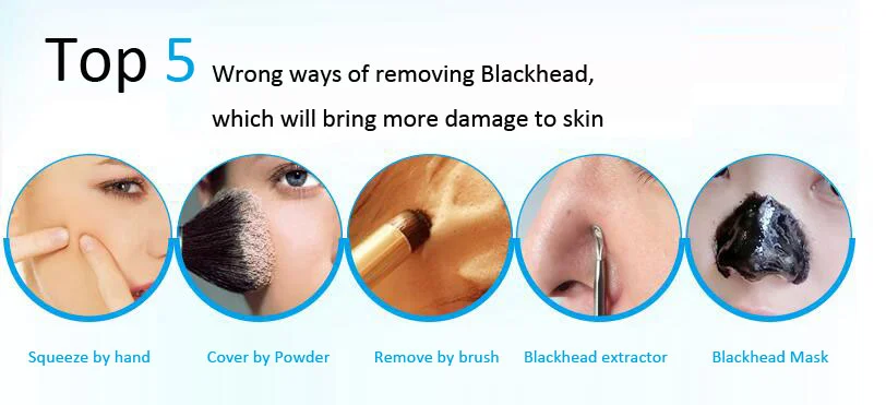 Remove blackheads clean