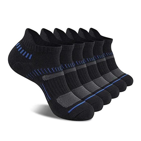 

DL-0008 Cushioned Breathable Ankle socks Tab With Arch Support Men Athletic Socks, Custom color