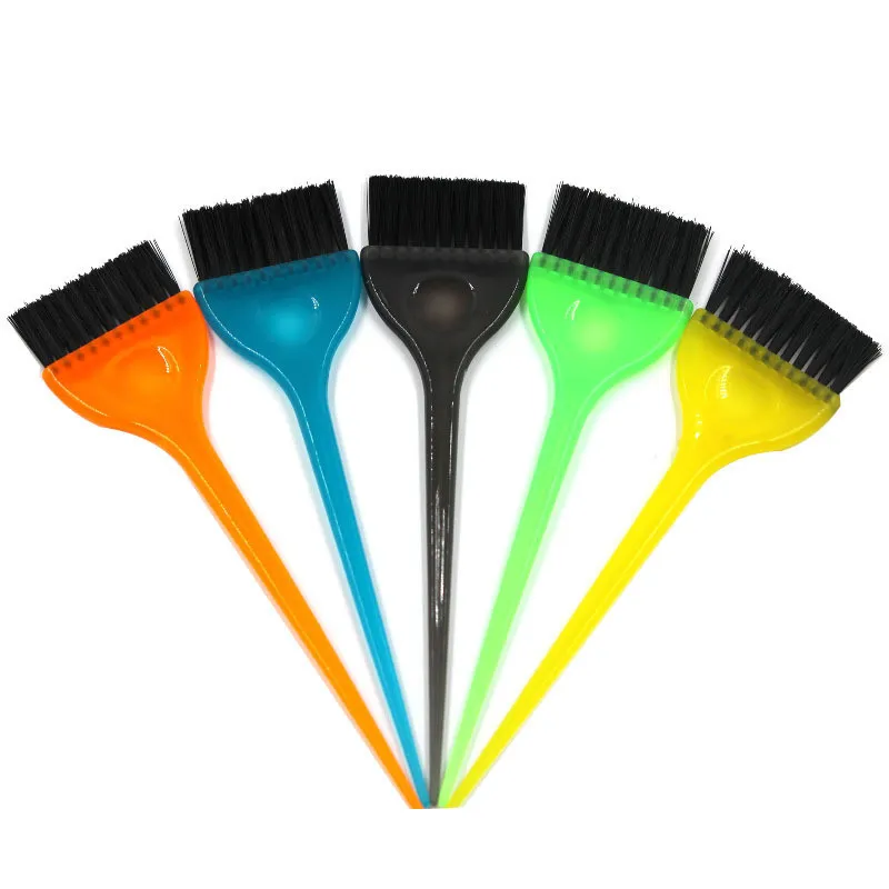 

Homtak Custom logo hair color dye comb brush dye hair black small portable handheld hair dye brush