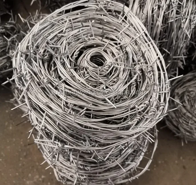 barbed wire length