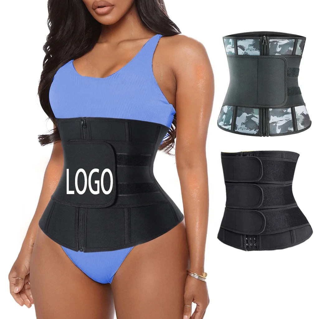 

Neoprene Privatal Label Waist Trainer Custom logo Tummy Control Trimmer Belt Body Shaper Women Slimming Waist Trainer