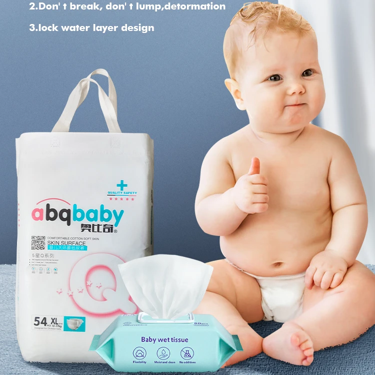

Hot Sale Disposable Super Soft Breathable Baby Diaper in Bulk with Factory Price, Customer's requirement