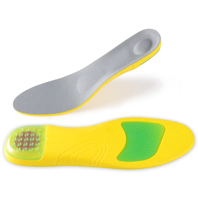 

wholesale eva sport foot orthotic arch support custom printed logo shoe insole